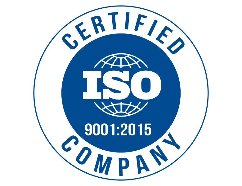 ISO quality credential visual from Parekhplast site